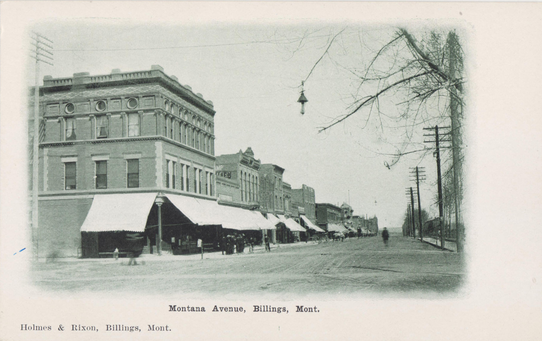 Montana Avenue looking east, 1900s